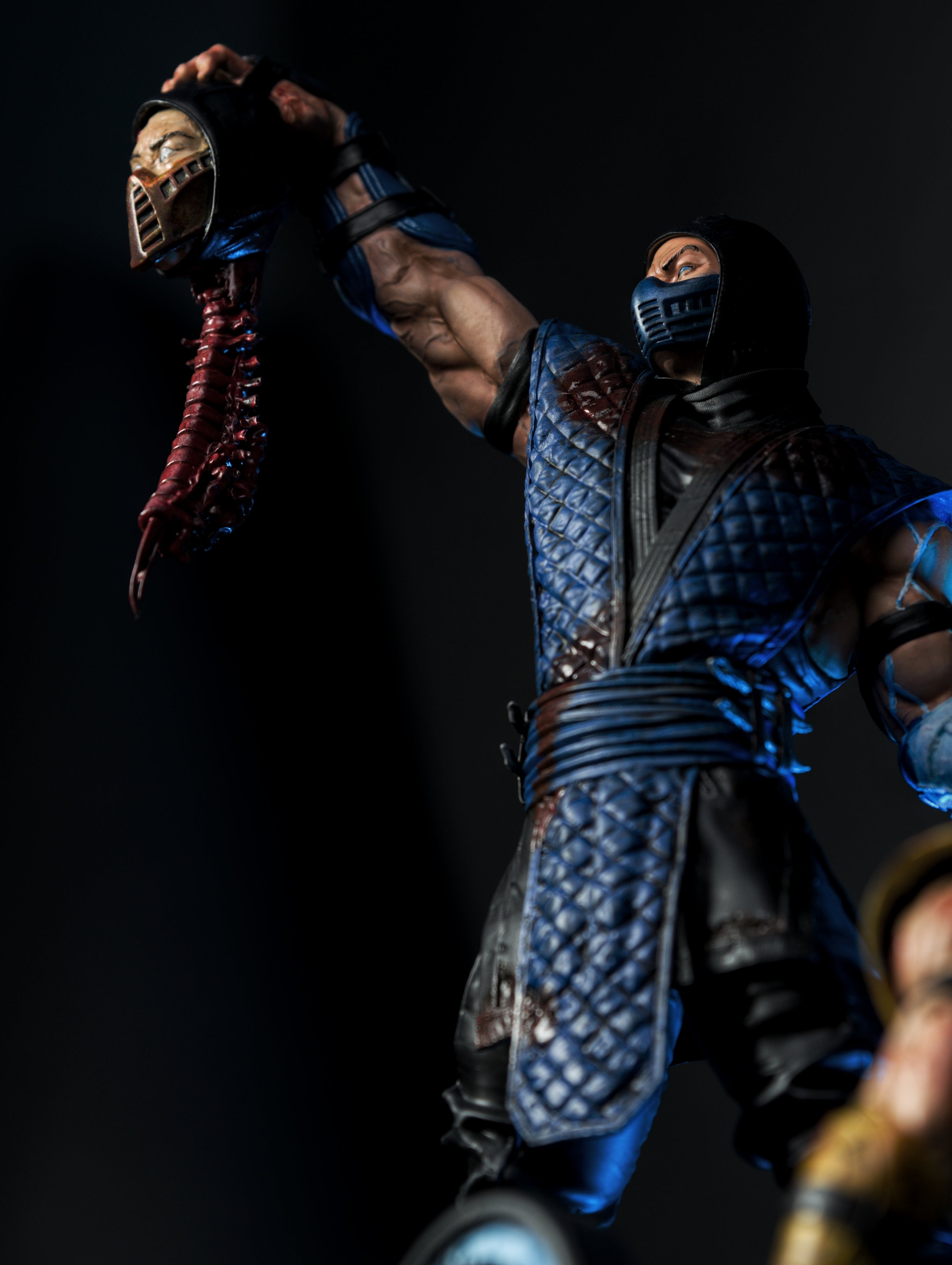 Mortal Kombat Sub-Zero vs Scorpion Diorama – Frozen Inferno Edition
