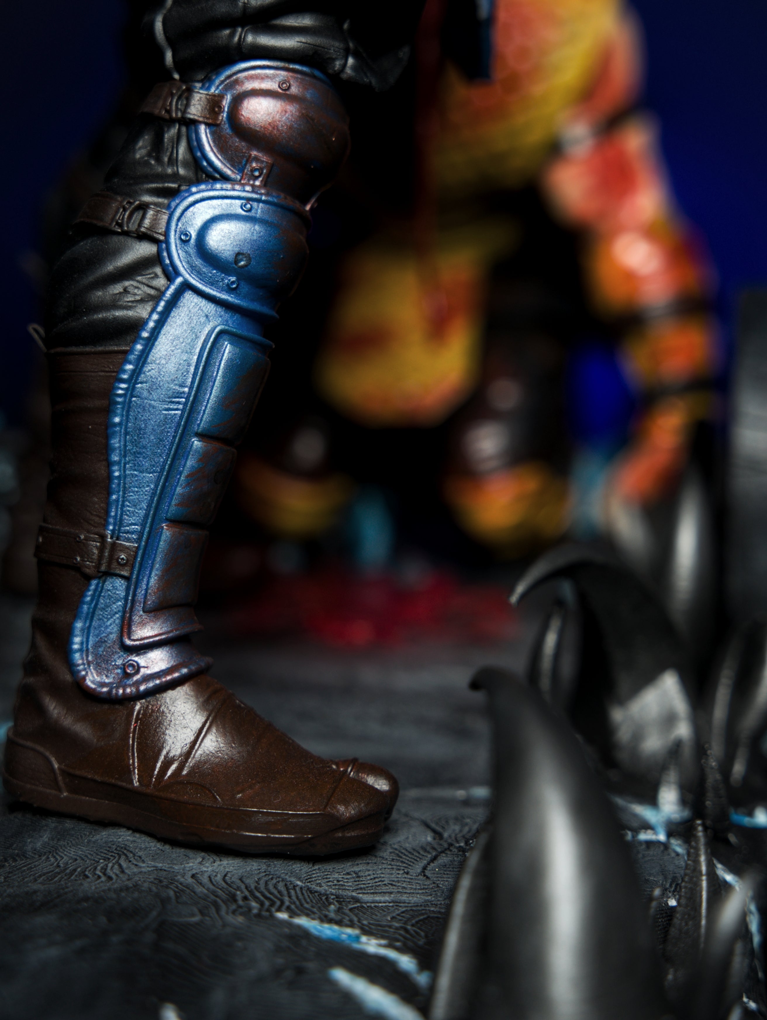 Mortal Kombat Sub-Zero vs Scorpion Diorama – Frozen Inferno Edition