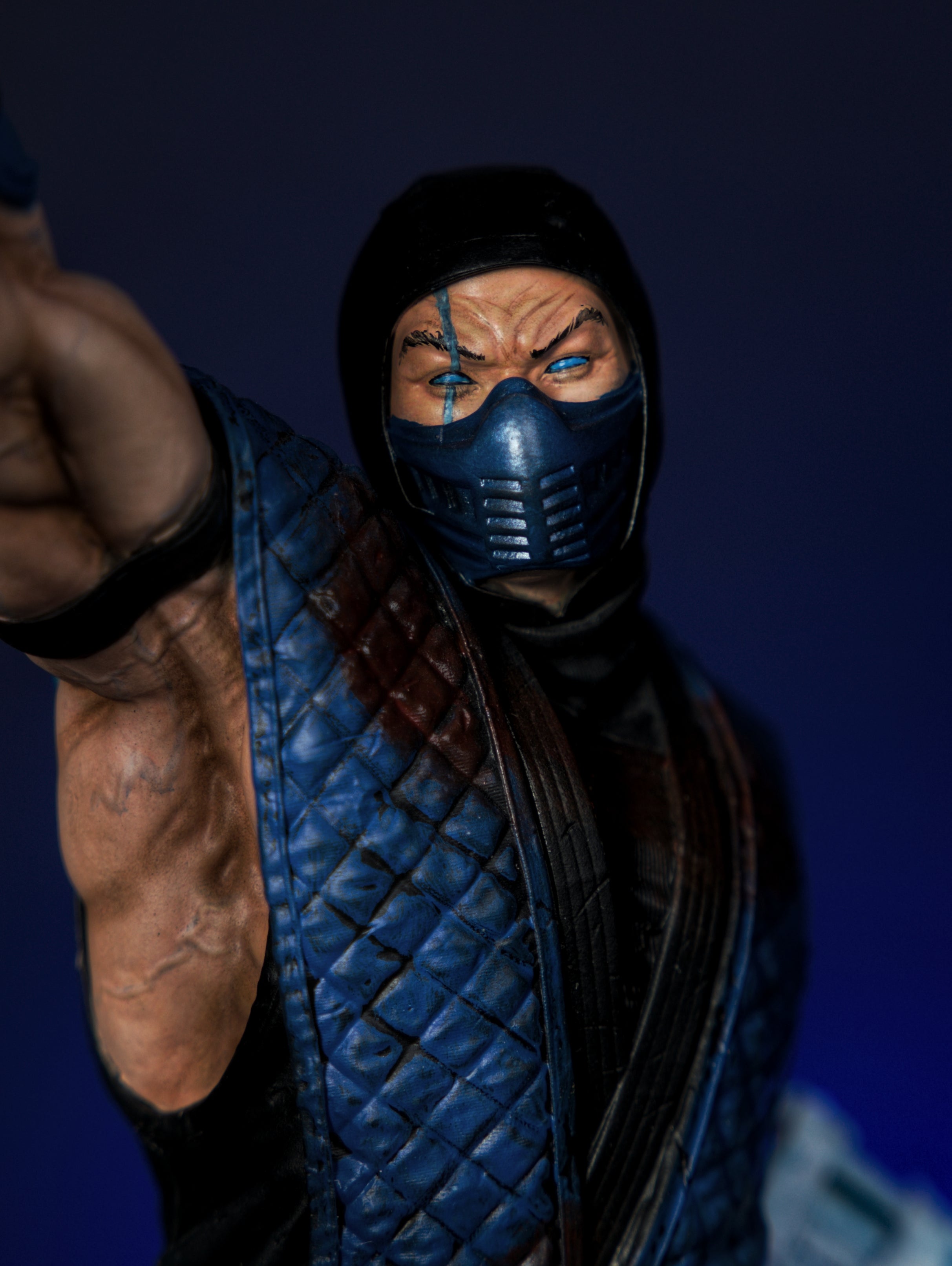 Mortal Kombat Sub-Zero vs Scorpion Diorama – Frozen Inferno Edition
