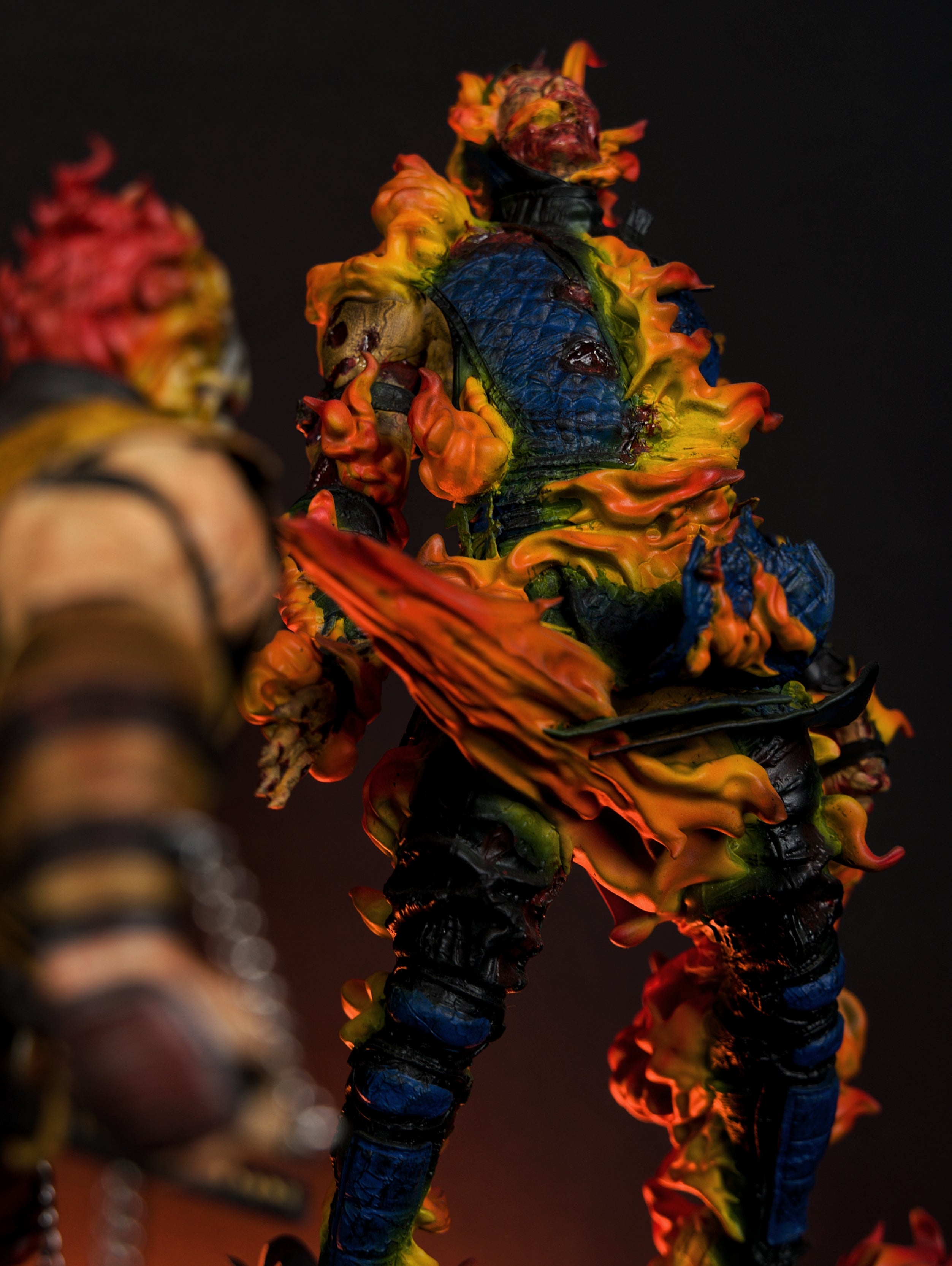 Mortal Kombat Scorpion vs Sub-Zero Diorama – Inferno vs Ice Edition
