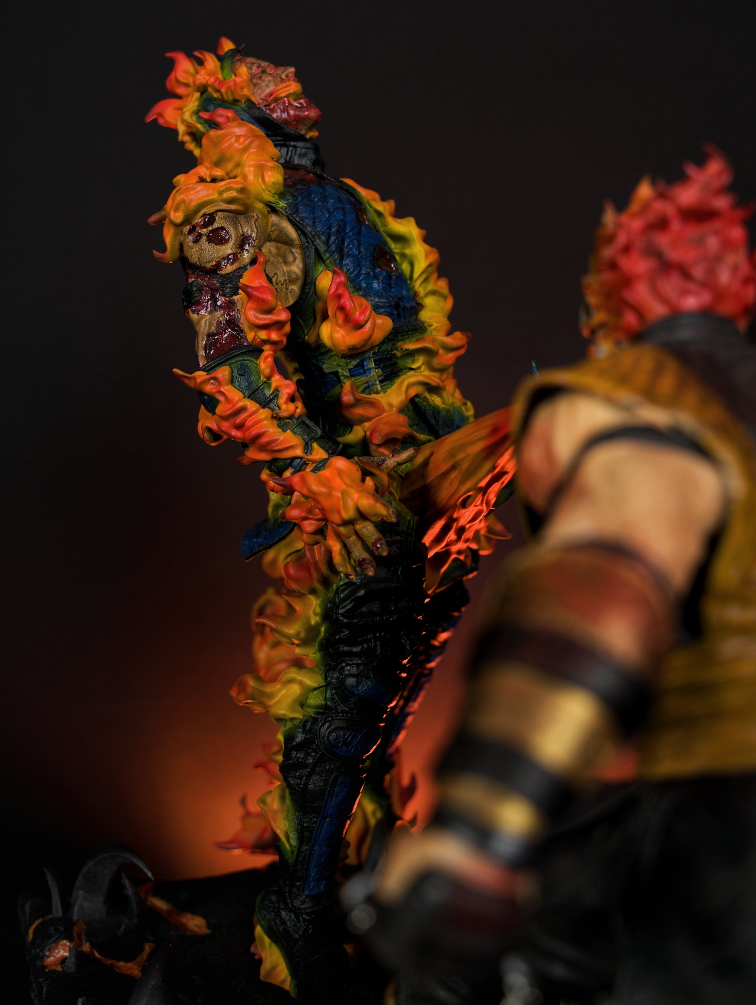 Mortal Kombat Scorpion vs Sub-Zero Diorama – Inferno vs Ice Edition