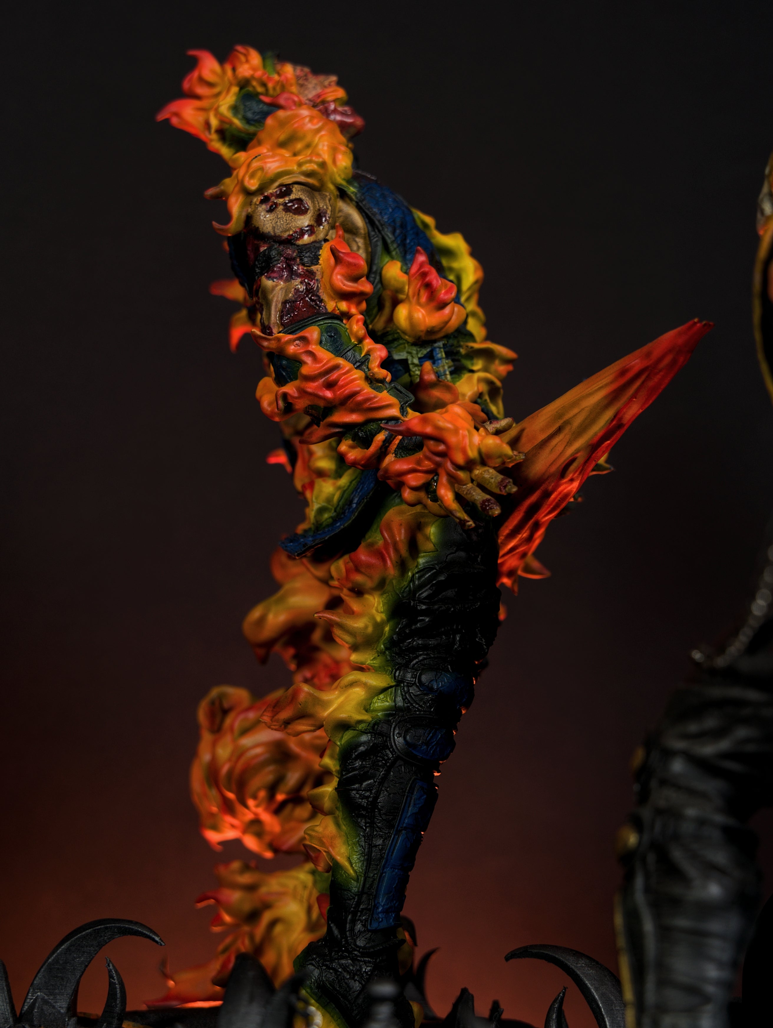 Mortal Kombat Scorpion vs Sub-Zero Diorama – Inferno vs Ice Edition