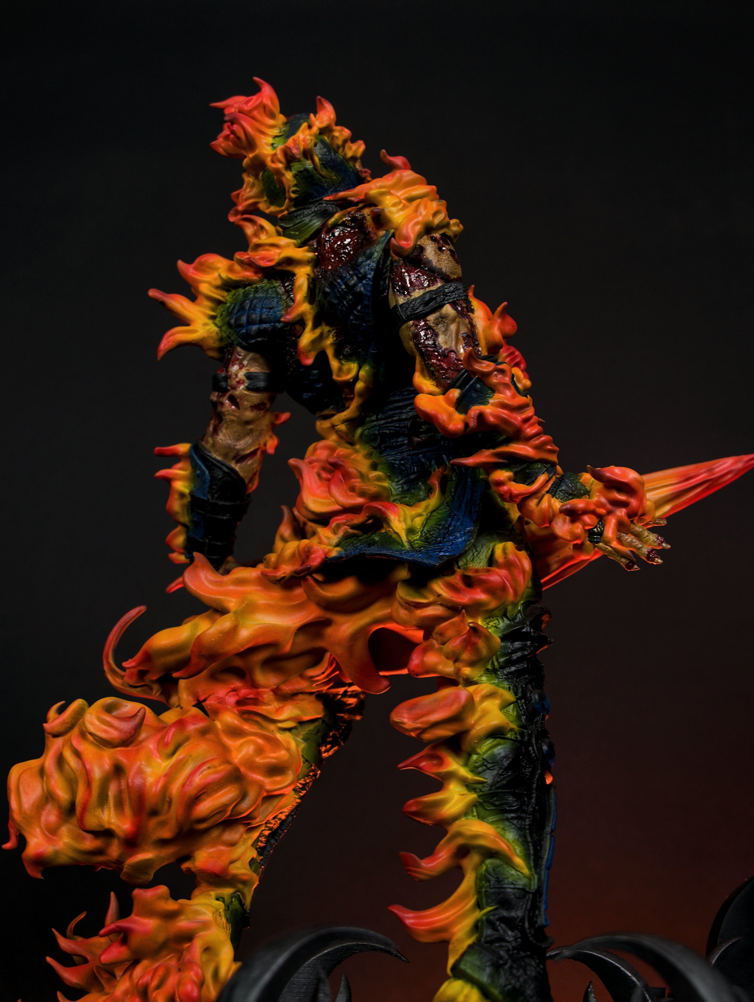 Mortal Kombat Scorpion vs Sub-Zero Diorama – Inferno vs Ice Edition