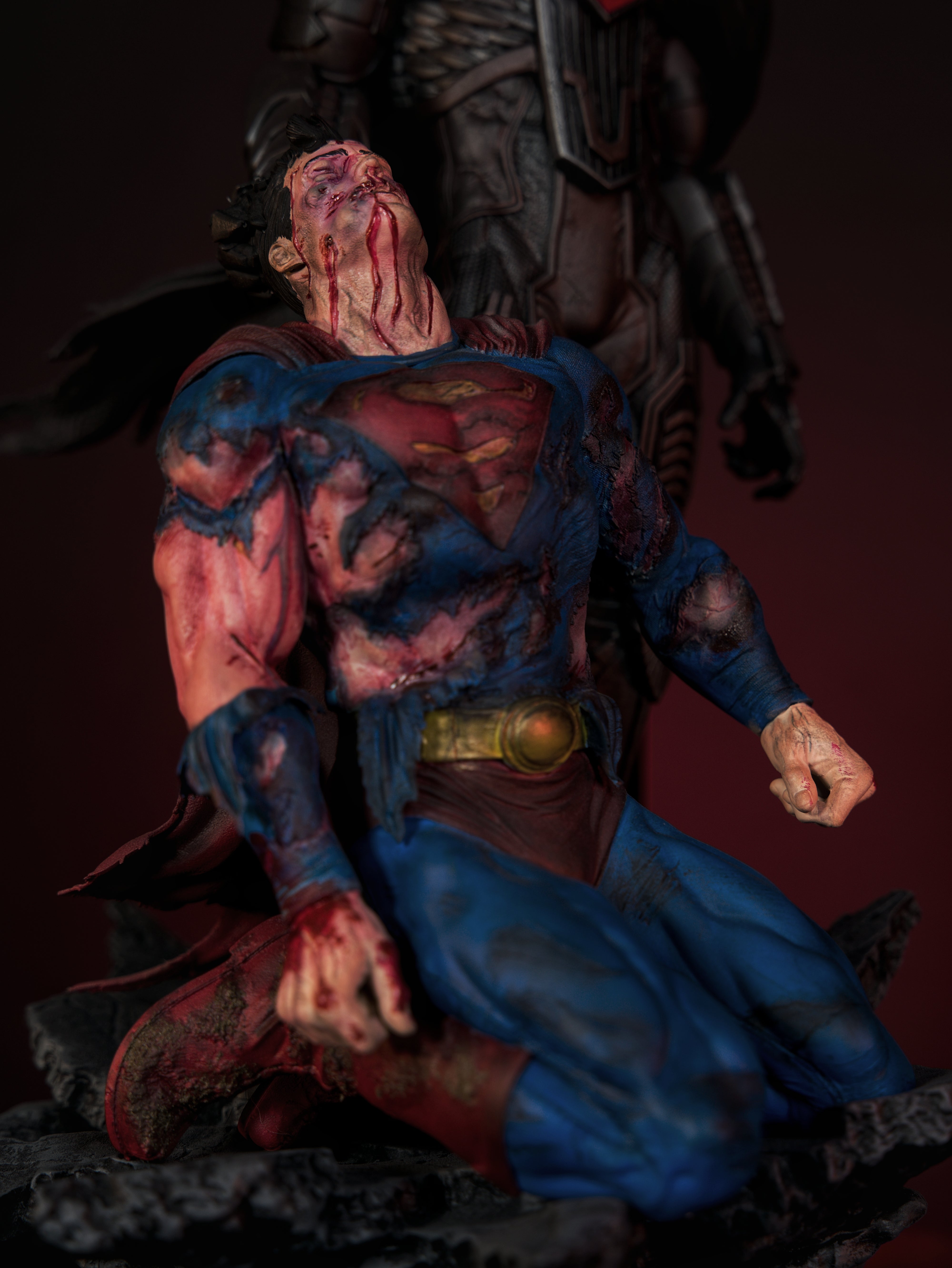 Zod vs Superman Diorama – Apocalypse War Edition