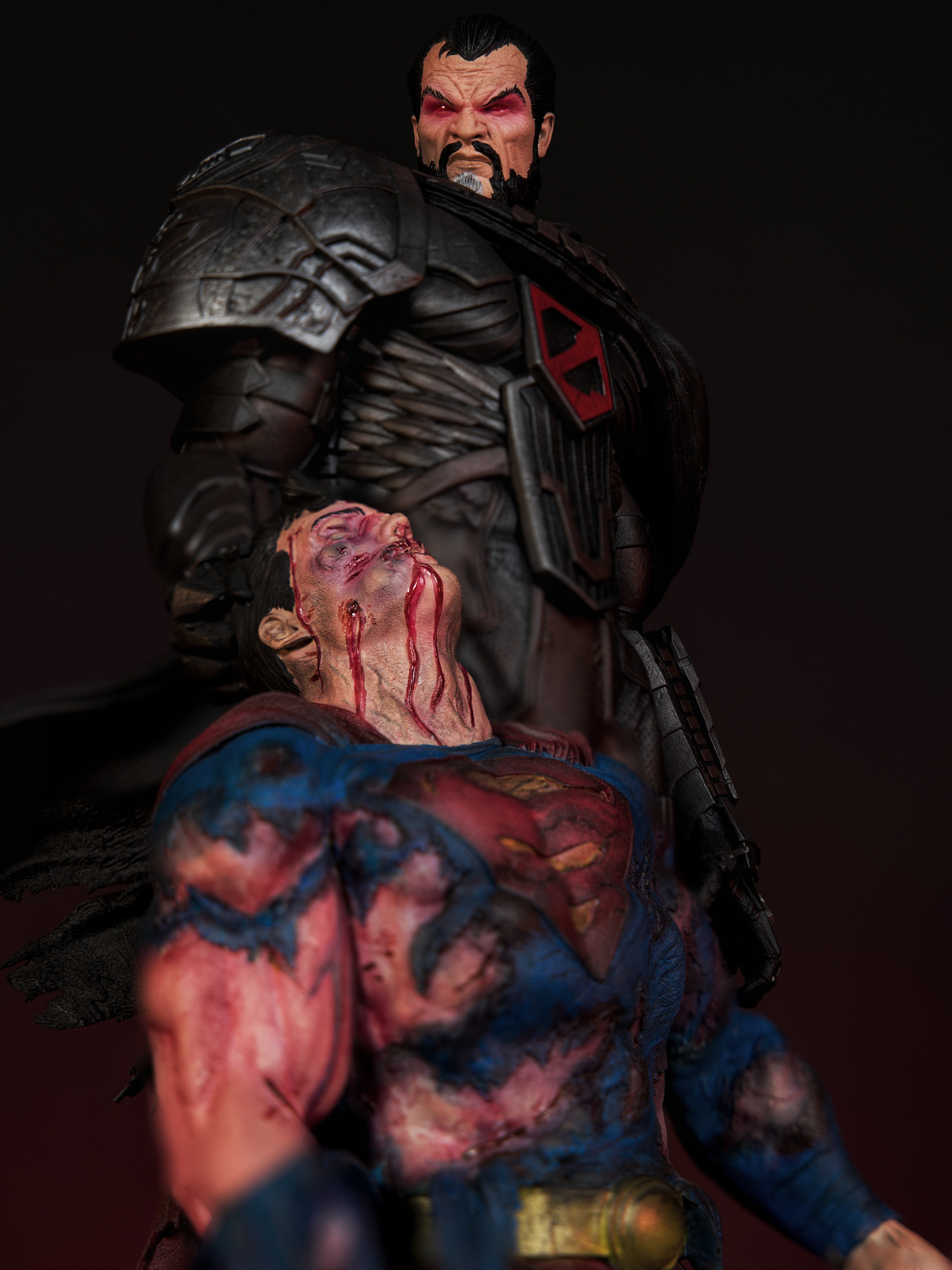 Zod vs Superman Diorama – Apocalypse War Edition