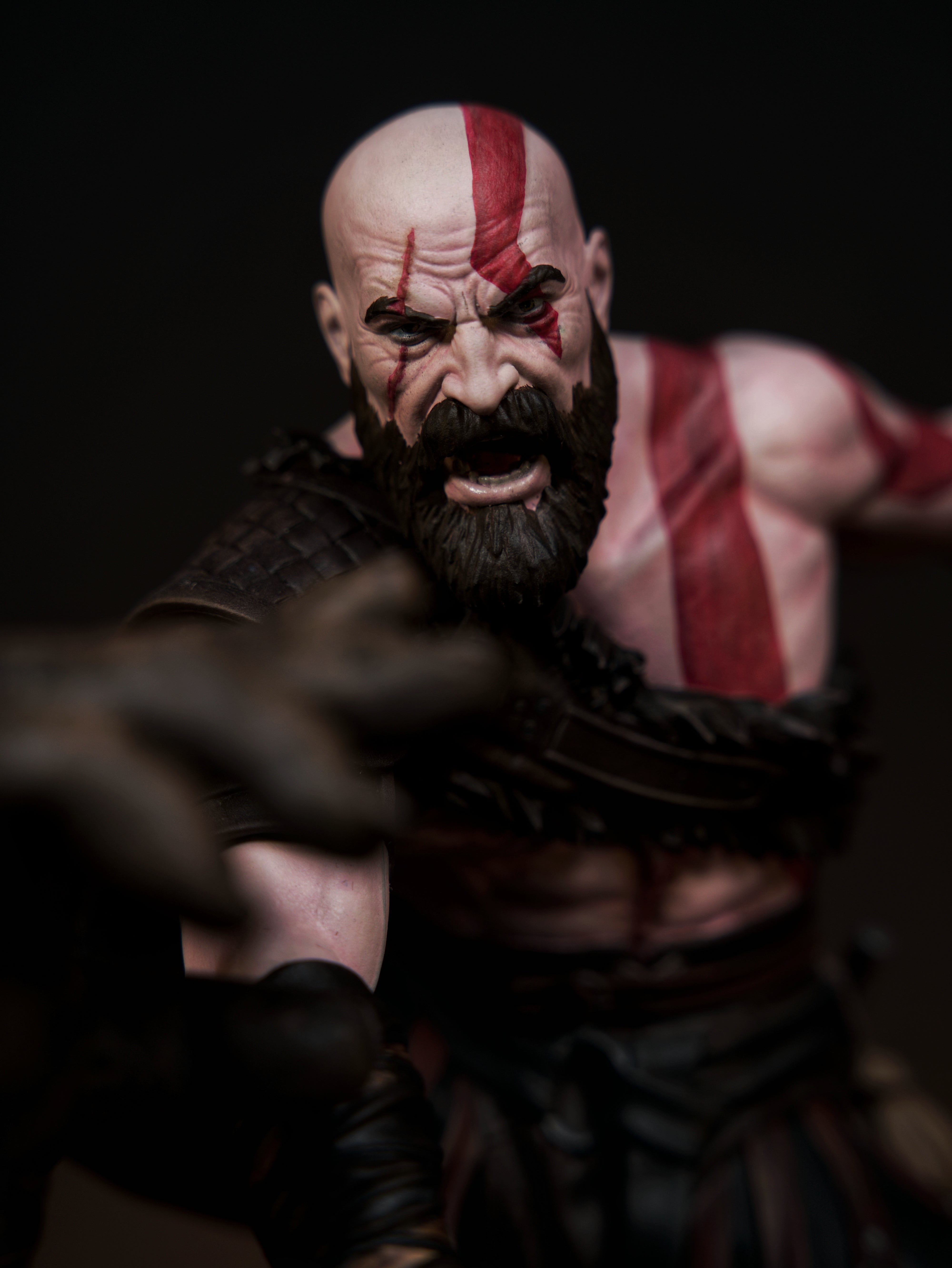 Kratos vs Ape Diorama – Fury of the Gods Edition