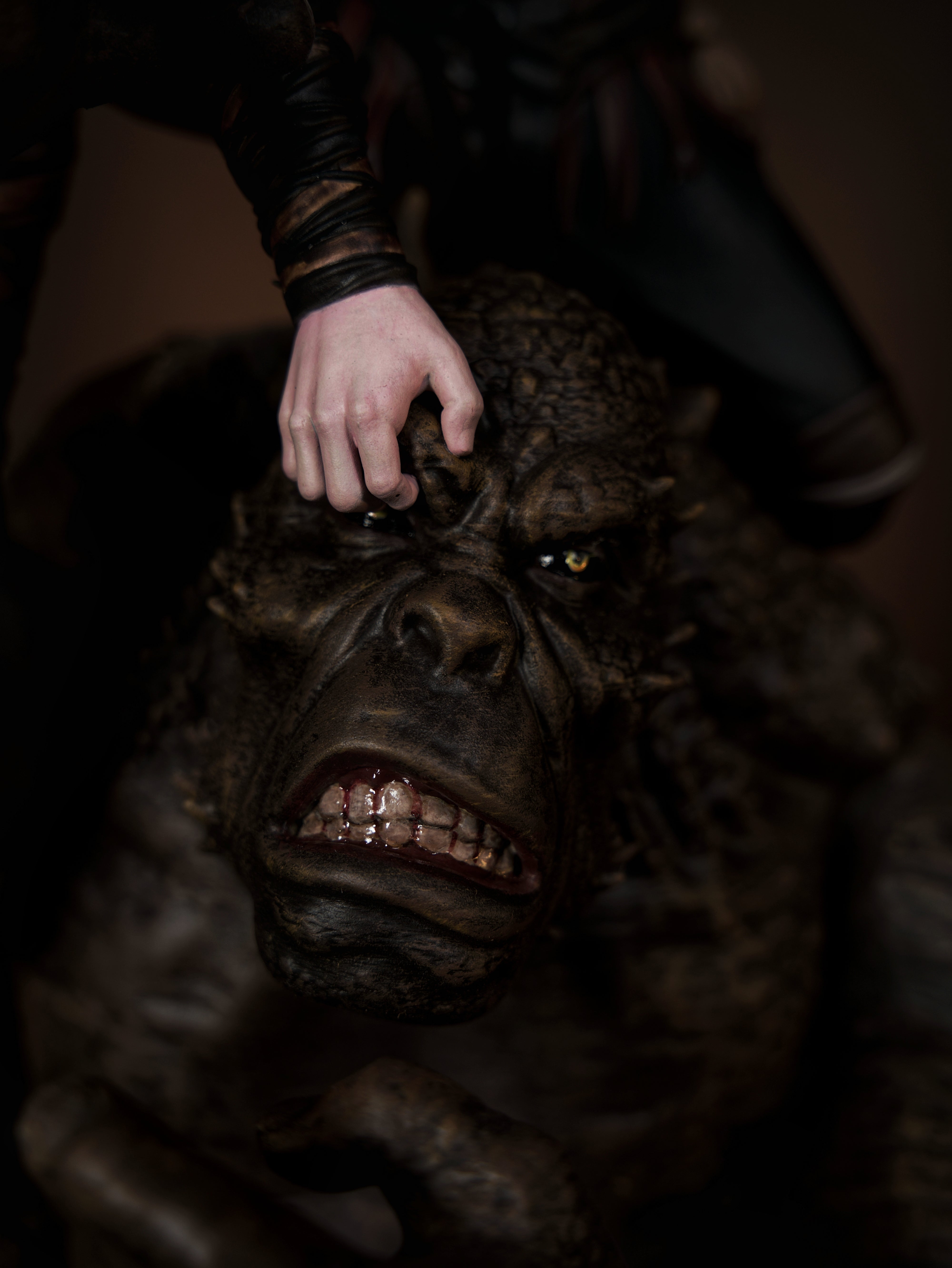 Kratos vs Ape Diorama – Fury of the Gods Edition
