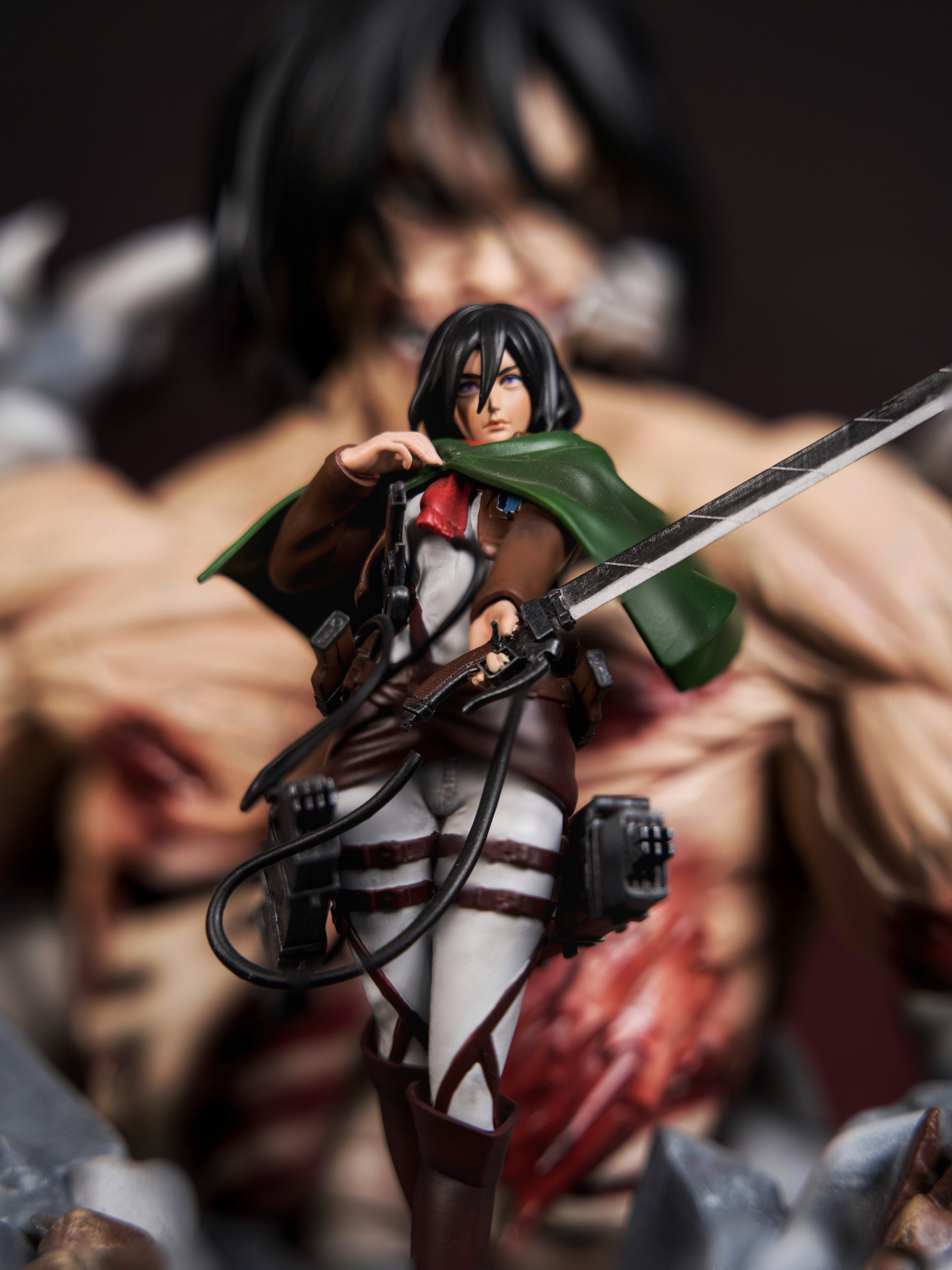 Attack on Titan – Mikasa Ackerman Last Stand – Titan Slayer Edition