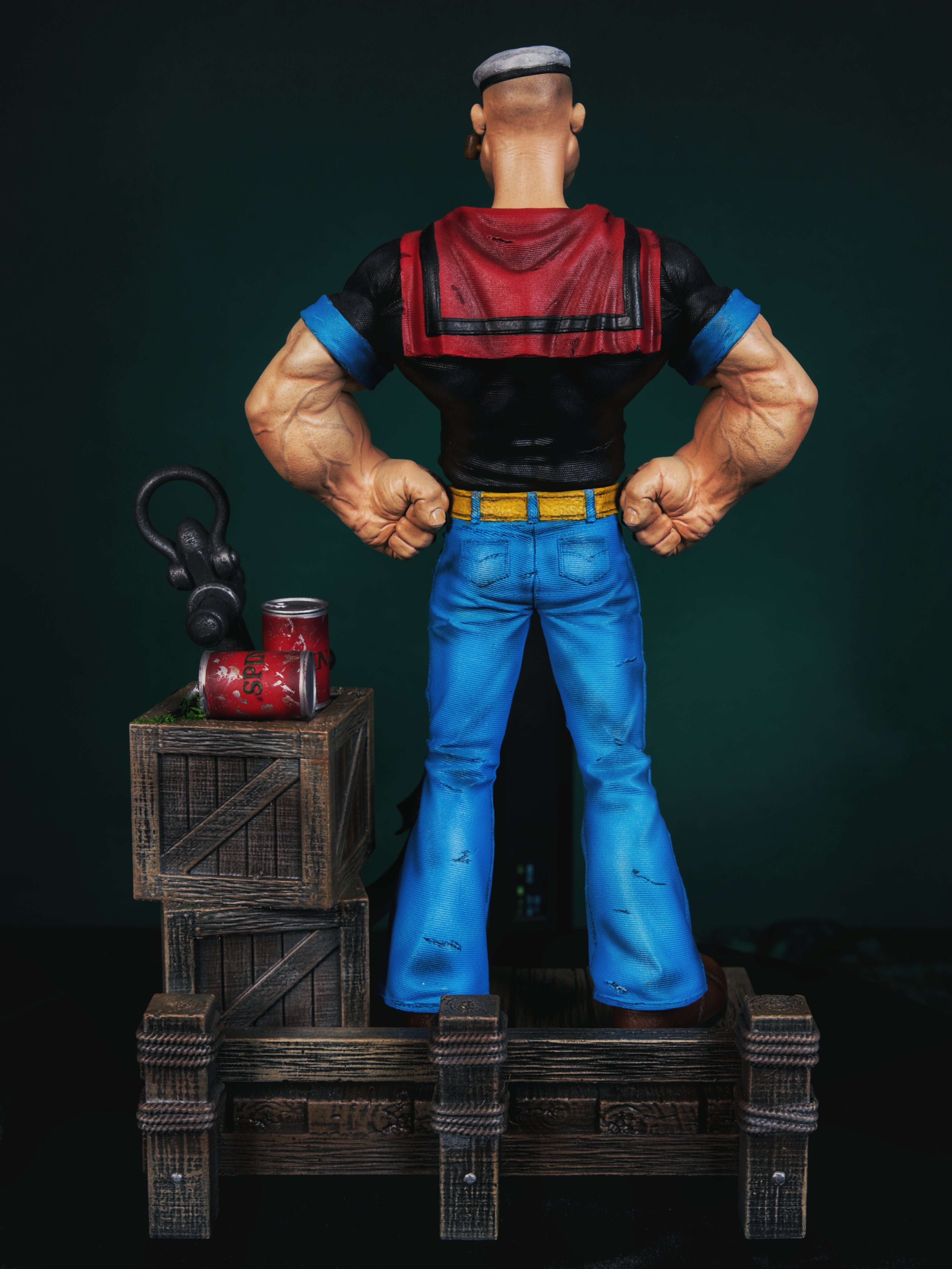 Popeye the Sailor Spinach Powerhouse – Classic Maritime Edition